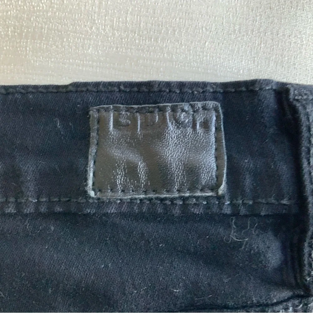 BDG High Rise Cigarette Jeans in Black